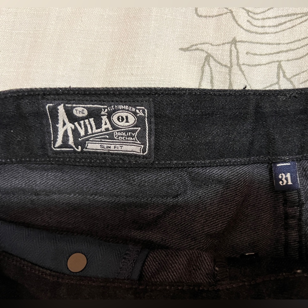 Freenote Cloth Avila 14.25oz Raw Denim - Picture 5 of 5